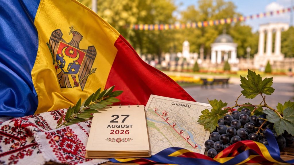 27 августа 2026 года: 35 лет независимости Молдовы — история провозглашения и программа праздника
