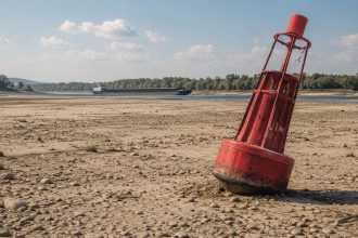 Дунай продолжает мелеть: у Белене и Батина глубина около 1,6 м. Что происходит и чем ситуация важна для Молдовы летом 2026.