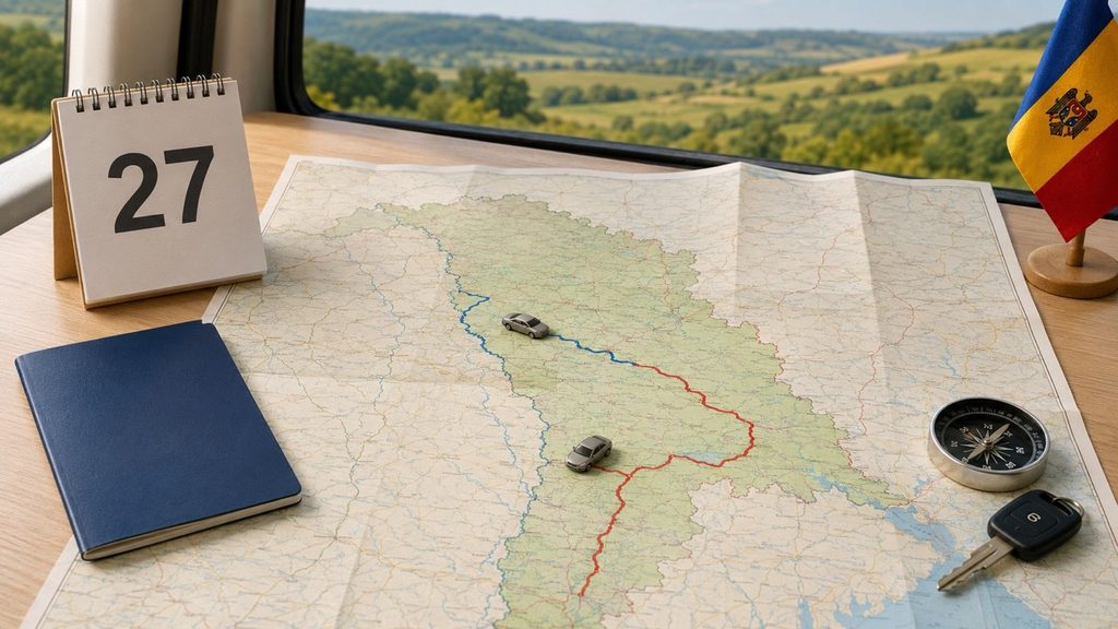 Очереди на границе Молдовы: какой КПП выбрать до 27 августа