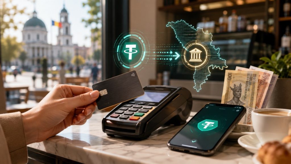 Можно ли платить USDT в Молдове: как работают криптокарты Visa и Mastercard