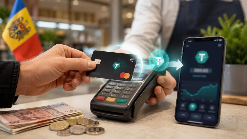Можно ли платить USDT в Молдове: как работают криптокарты Visa и Mastercard