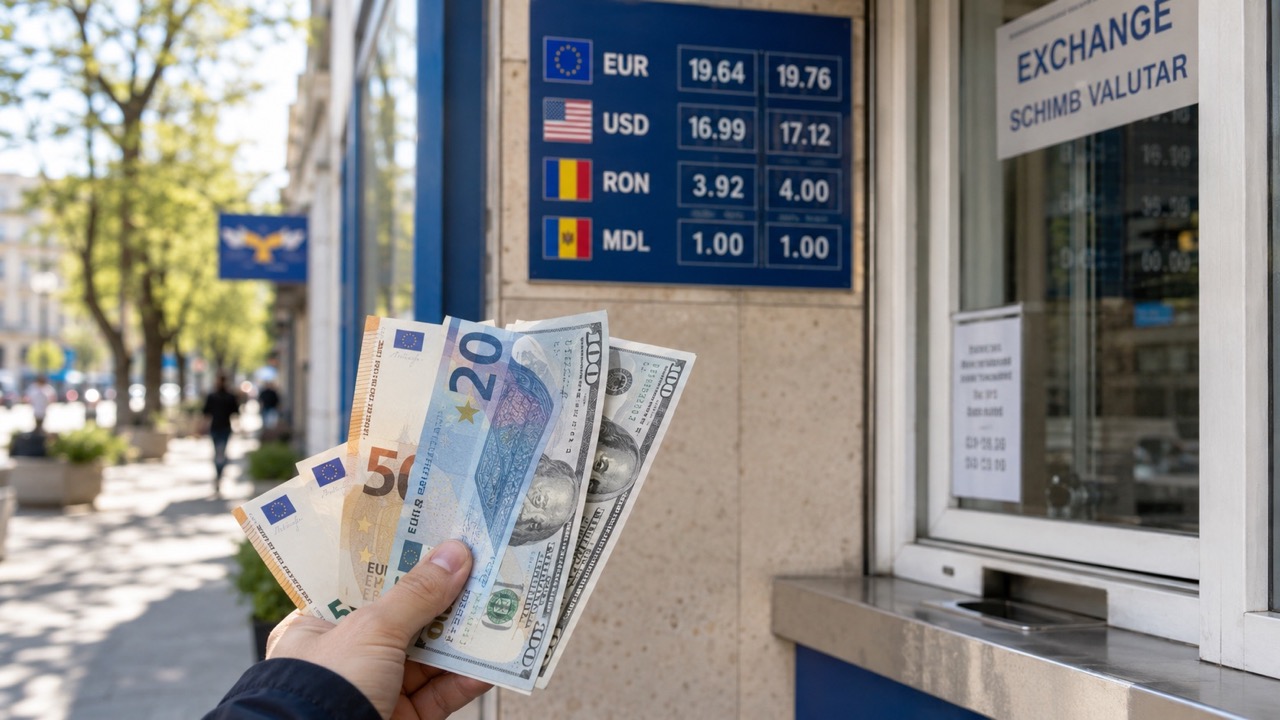 Курс валют в Молдове сегодня, 18 августа 2026: доллар, евро и румынский лей по НБМ, банкам и обменникам Кишинева, где выгоднее менять деньги.