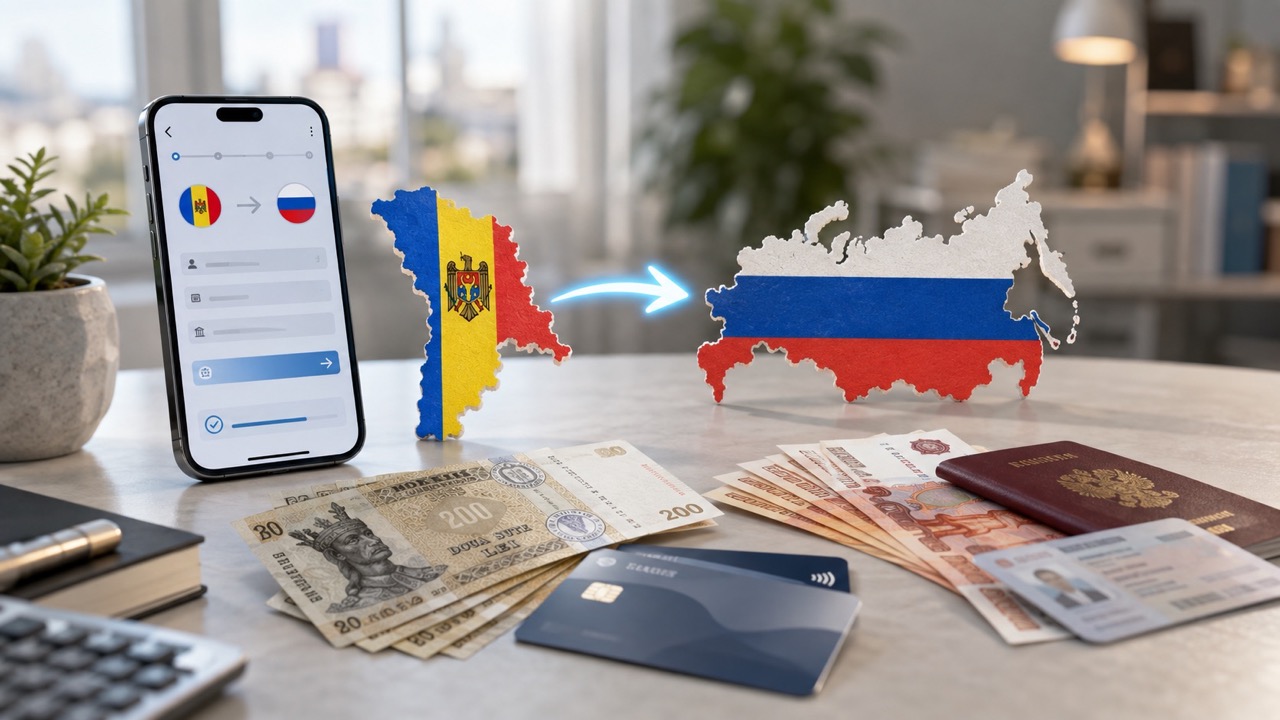 Как перевести деньги из Молдовы в Россию в 2026 году: доступные способы, документы, банки, комиссии, ограничения и действия при отказе.