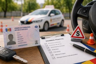 Как получить водительские права в Молдове в 2026 году: документы, экзамены, стоимость, сроки, запись в ASP, адреса и действия при отказе.