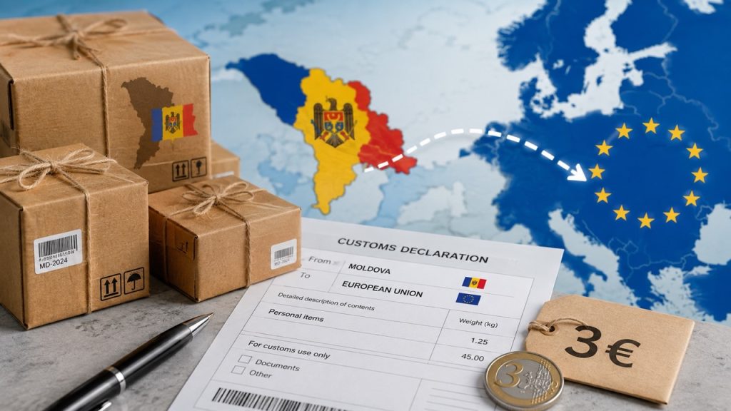 Посылки из Молдовы в ЕС подорожали: Poșta Moldovei объяснила новый сбор в 3 евро
