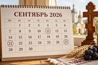 Церковные праздники в Молдове в сентябре 2026: Рождество Богородицы, Воздвижение, посты, традиции, именины и важные даты месяца.