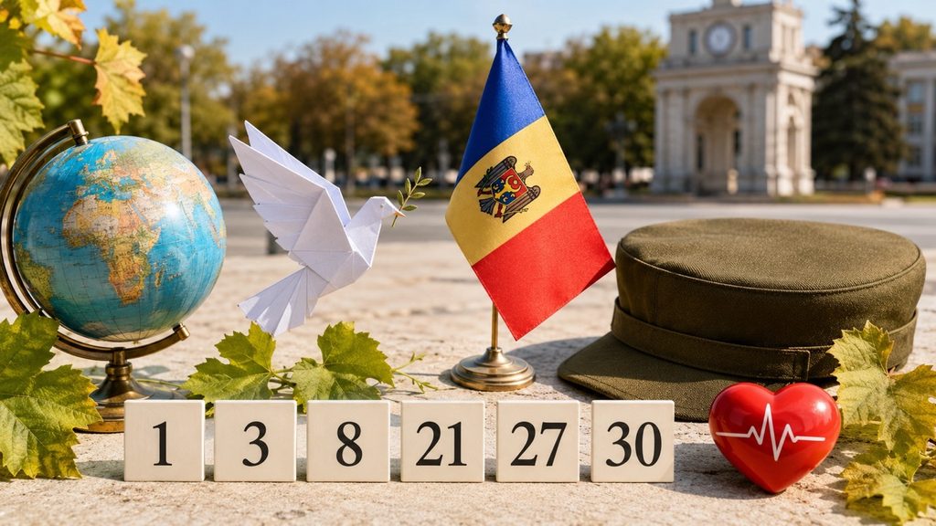 Праздники в сентябре 2026 года в Молдове: что празднуем и сколько будет выходных