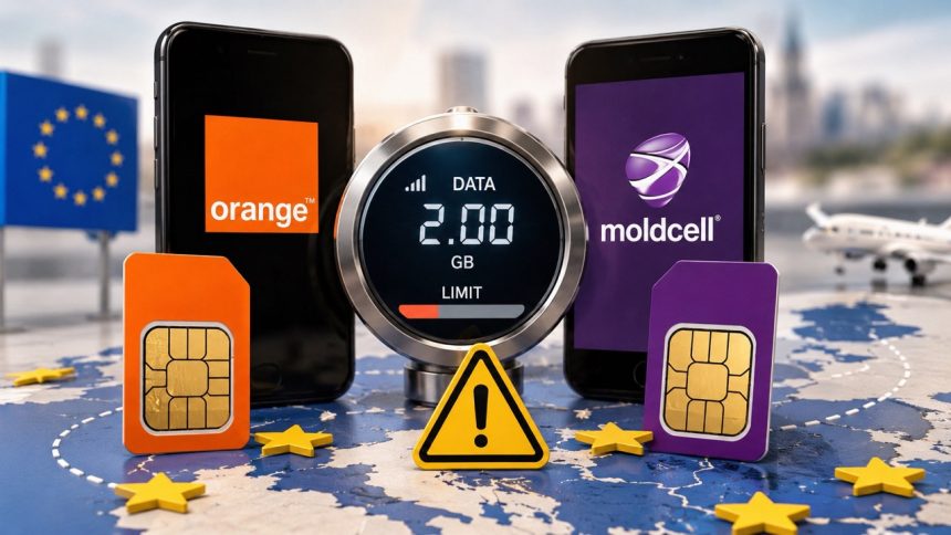 Почему в роуминге ЕС заканчивается интернет Orange и Moldcell: лимиты гигабайтов, fair use, доплаты и способы избежать лишних расходов.