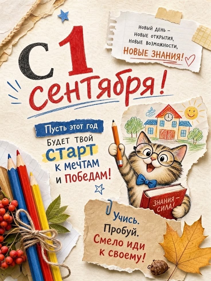 Как поздравить с 1 сентября: готовые тексты, СМС, красивые открытки с Днём знаний