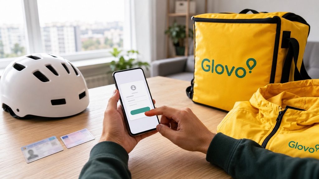 Как стать курьером Glovo в Молдове в 2026 году
