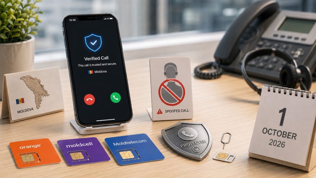 Подмена номера в Молдове: как новая система защитит абонентов Orange, Moldcell и Moldtelecom с 1 октября 2026 года