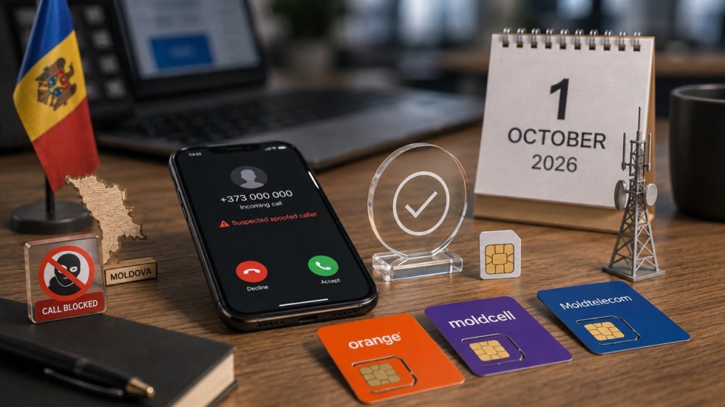 Подмена номера в Молдове: как новая система защитит абонентов Orange, Moldcell и Moldtelecom с 1 октября 2026 года