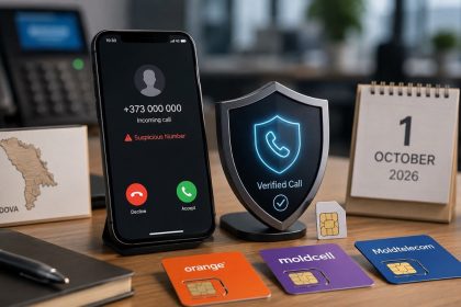 Подмена номера в Молдове: как Number Verification API защитит абонентов Orange, Moldcell и Moldtelecom от мошенников с 1 октября 2026.