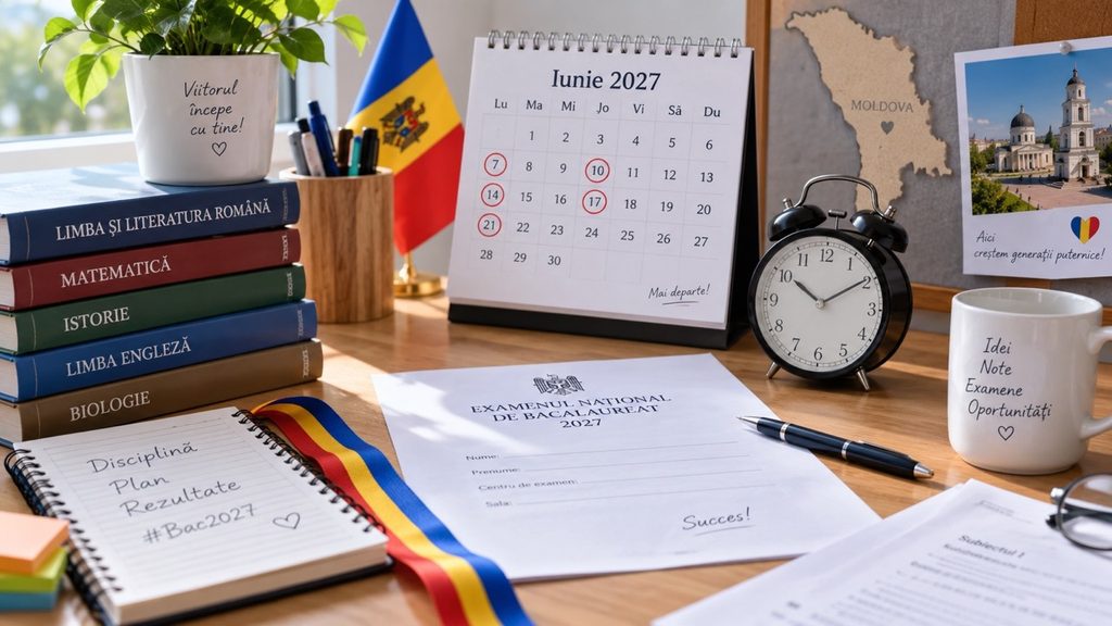 Экзамены Baccalaureat 2027 в Молдове: когда сдают, какие предметы и как подготовиться выпускнику