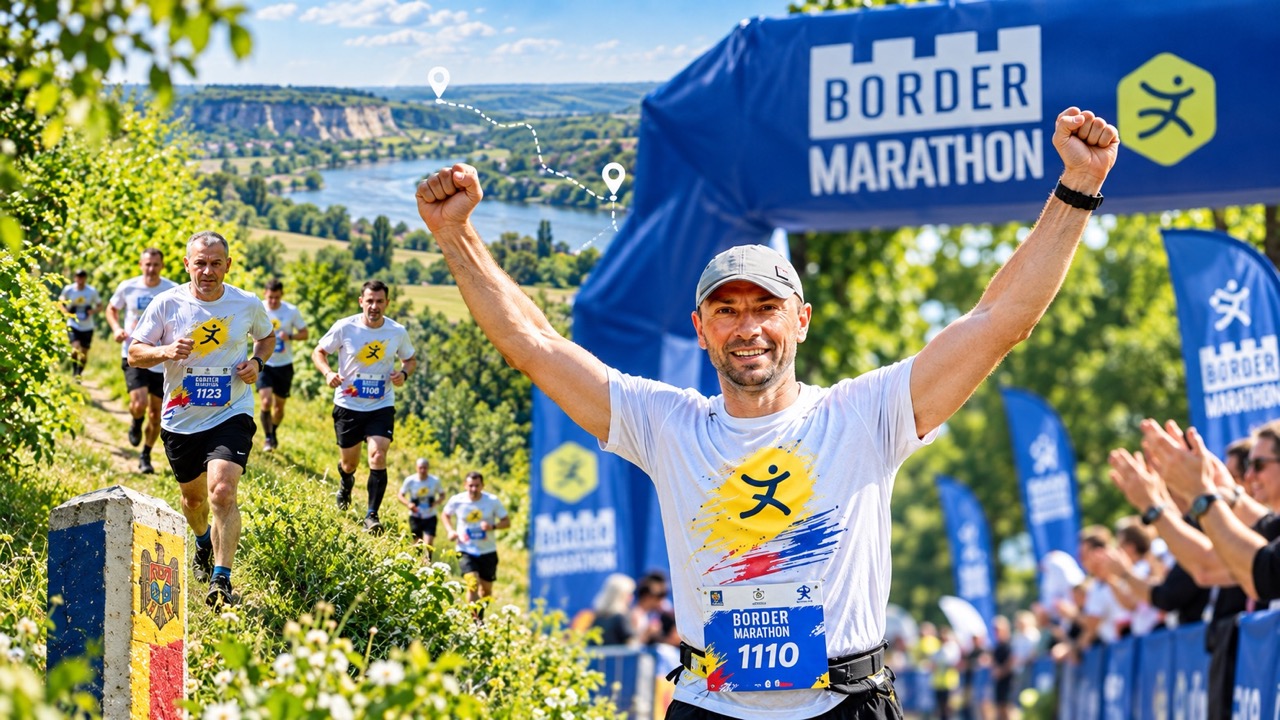 Border Marathon в Кагуле пройдет 26 сентября вдоль границы с Румынией. Дистанции, безопасность, участие детей, регистрация и стоимость забега.