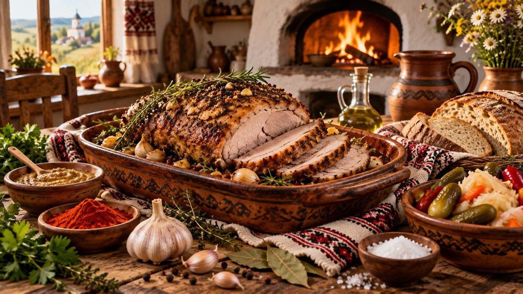 Буженина по-молдавски: домашний рецепт сочного мяса
