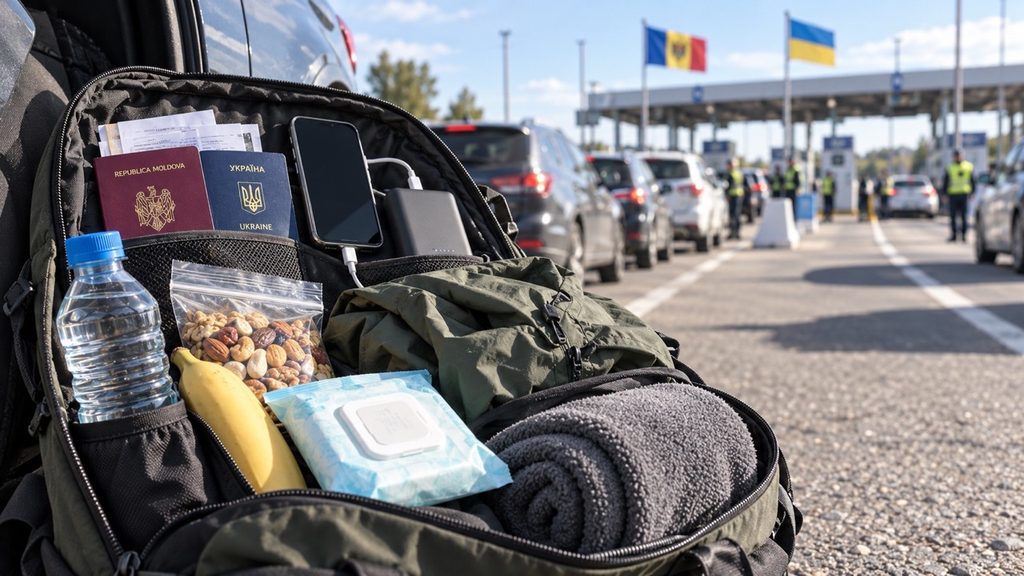 Через Паланку в Одессу: что должно быть под рукой на случай задержки на границе