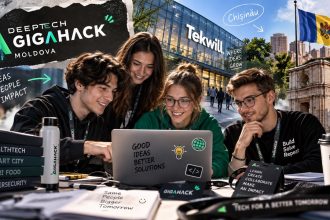 Deeptech GigaHack 2026 пройдет в Кишиневе 25–27 сентября. Узнайте, кто может участвовать, сколько стоят билеты и как попасть на хакатон.