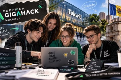 Deeptech GigaHack 2026 пройдет в Кишиневе 25–27 сентября. Узнайте, кто может участвовать, сколько стоят билеты и как попасть на хакатон.