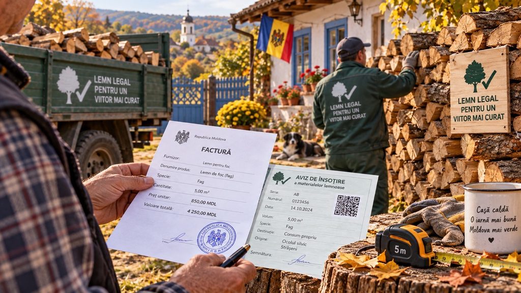 Сколько стоят дрова в Молдове осенью 2026 года и как купить их легально