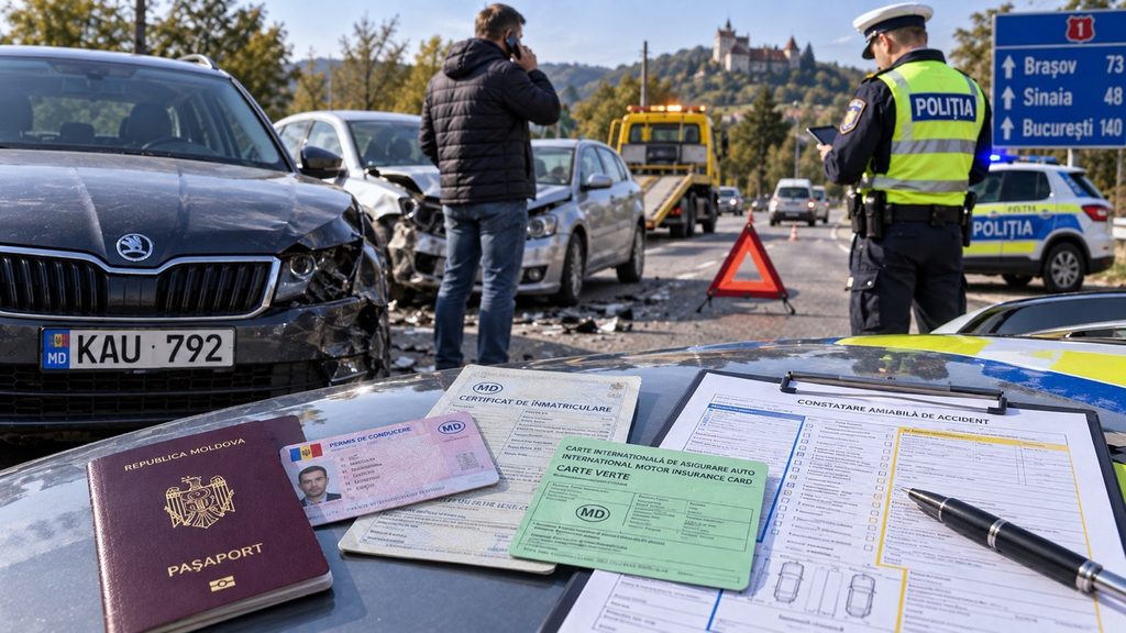 Попали в ДТП в Румынии на машине с молдавскими номерами: куда звонить и какие документы понадобятся