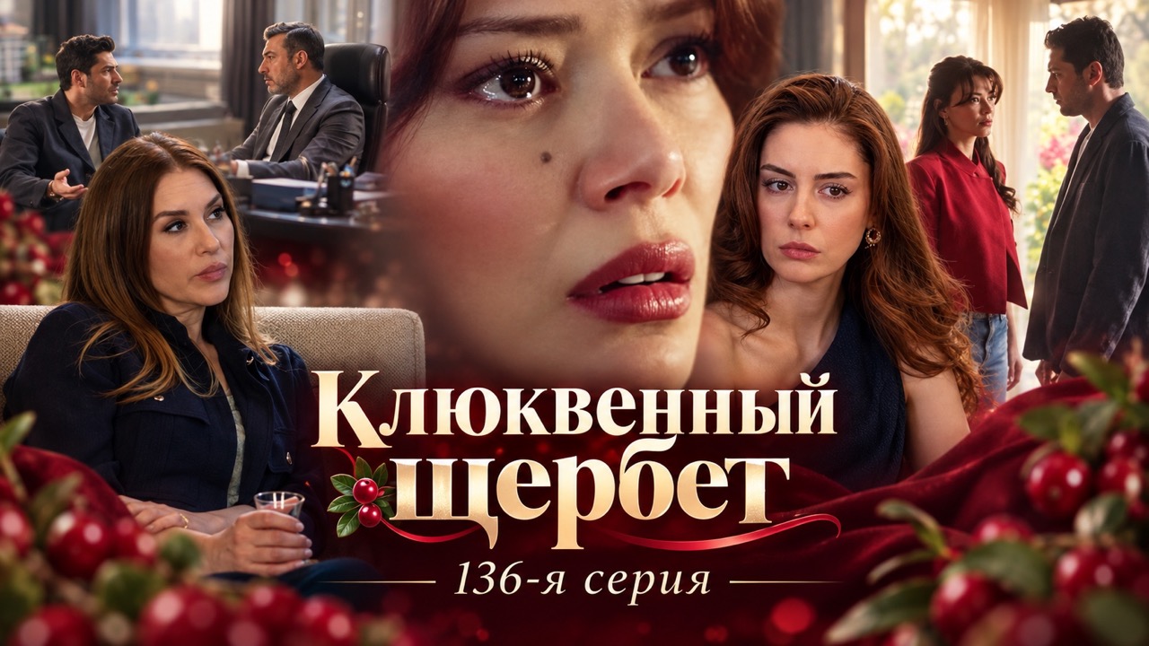 Клюквенный щербет, 136 серия: подробный разбор событий со спойлерами, финал Фатиха и Башак, конфликт Омера и дата продолжения сериала.