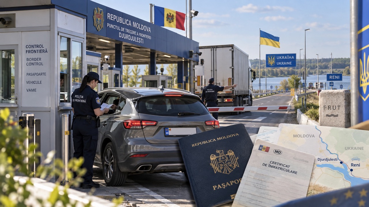 На КПП Джурджулешты–Рени, Бричаны–Россошаны и Крива–Мамалыга изменили место контроля. Что изменилось с 12 сентября 2026 года для водителей.