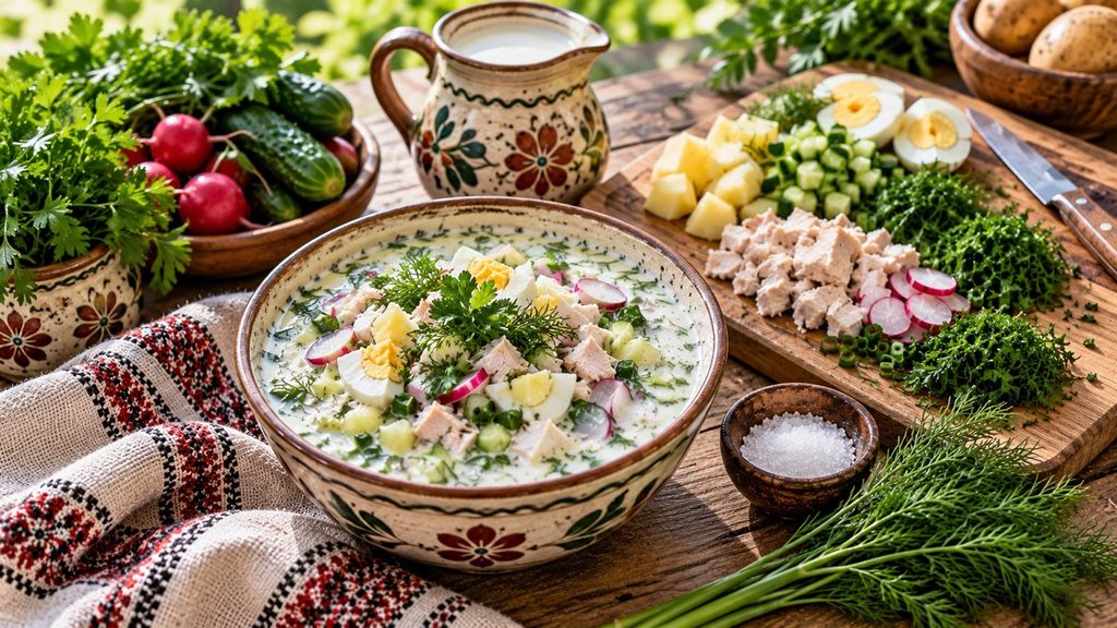 Что такое куриный окрошник по-молдавски и как его приготовить