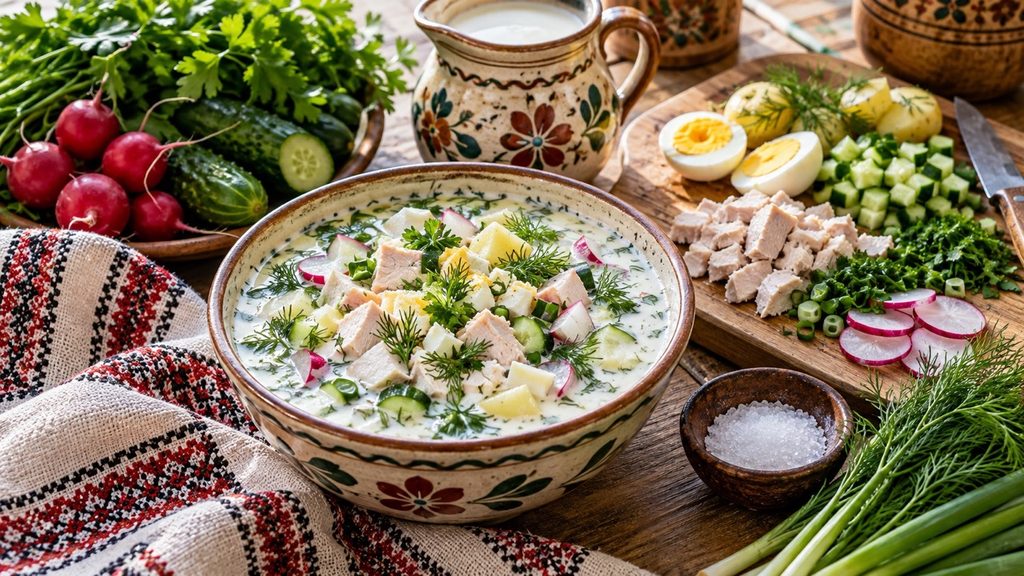 Что такое куриный окрошник по-молдавски и как его приготовить