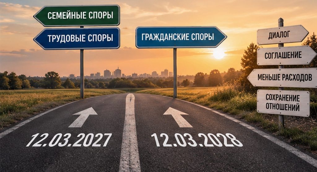 Какие споры можно решить без суда по новым правилам медиации с 12 сентября 2026 года
