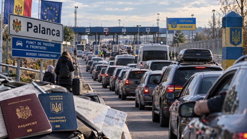 Огромная очередь на границе Молдовы 7 сентября возникла в Паланке. Что происходит, открыт ли КПП и где быстрее пересечь границу с Украиной.