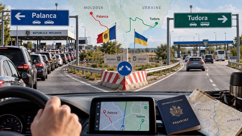 Огромная очередь на границе Молдовы 7 сентября: что происходит в Паланке и где лучше пересекать границу