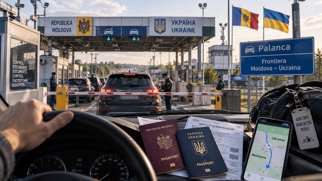 Огромная очередь на границе Молдовы 7 сентября: что происходит в Паланке и где лучше пересекать границу