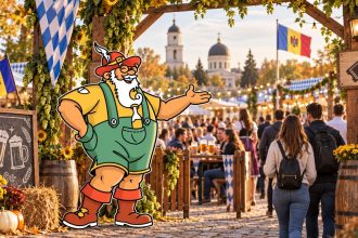 Oktoberfest в Кишинёве 19 сентября 2026: цена билета, программа, вход детям, адрес Keller Holz в Будештах, парковка и бесплатный транспорт.