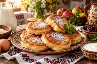 Оладушки кефирные: рецепт на 4–6 порций с точными граммами, КБЖУ, советами для пышного теста, заменами и вариантами подачи к столу.