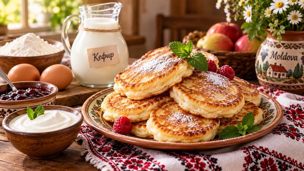 Пышные оладушки кефирные по-молдавски: домашний рецепт