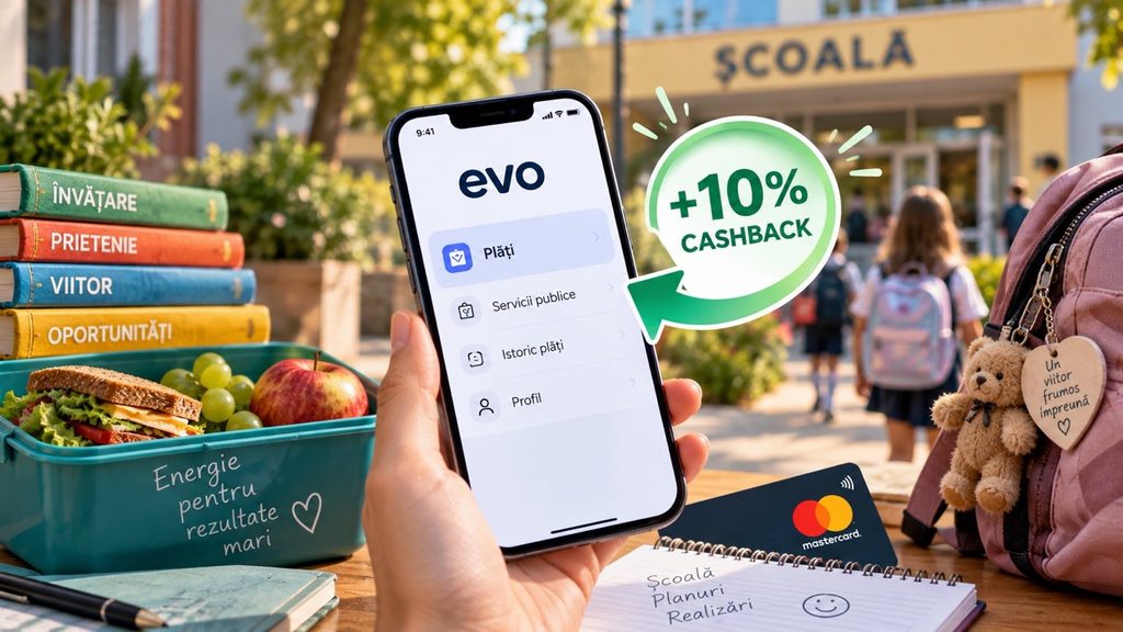 Как в Молдове оплачивать питание в школе через EVO и возвращать 10%