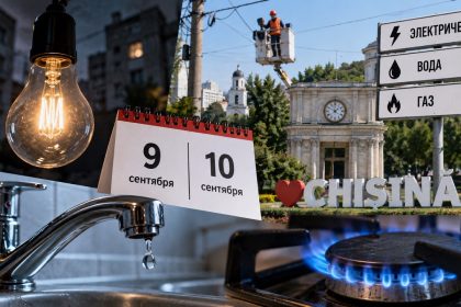 Где отключат свет, воду и газ в Кишиневе и Молдове 9–10 сентября 2026 года. Точные адреса, время работ и телефоны служб.