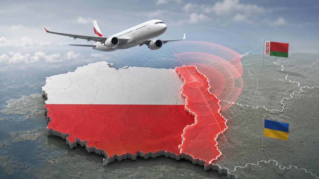 Польша ограничивает полеты у границ Украины и Беларуси с 10 сентября. Где действует зона EP R134, кого затронет и будут ли летать самолеты.