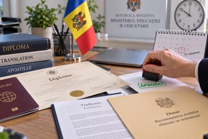 Иностранные дипломы в Молдове будут признавать по новым правилам: документы, переводы, сроки, CTICE и порядок подтверждения квалификаций.