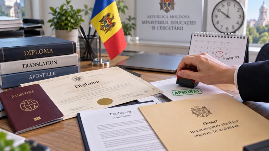 Иностранные дипломы в Молдове будут признавать по новым правилам: документы, переводы, сроки, CTICE и порядок подтверждения квалификаций.