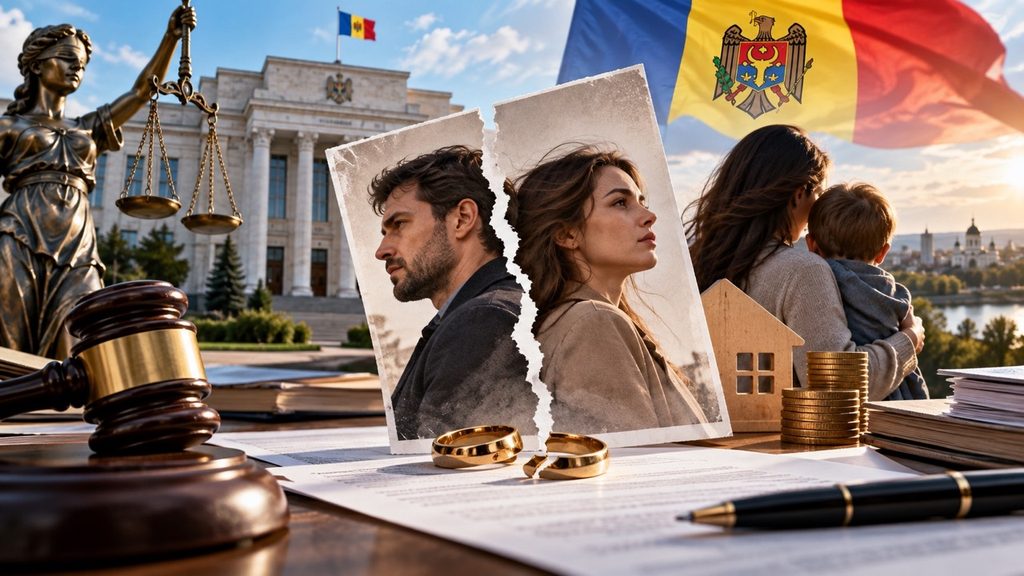 Как развестись в Молдове в 2026 году: документы, сроки, цена и алименты при разводе