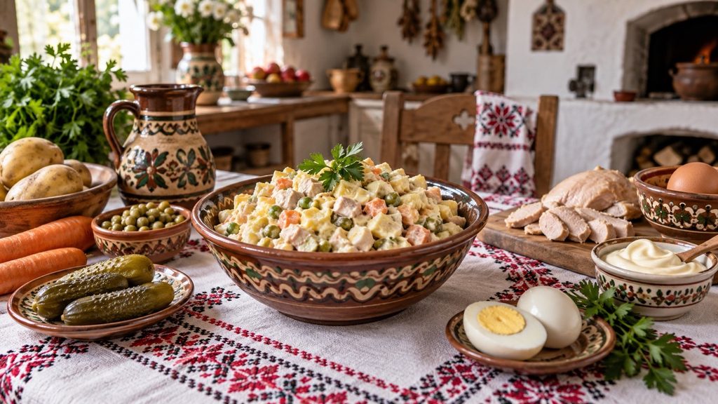 Как приготовить салат столичный молдавский по-молдавски: классический рецепт
