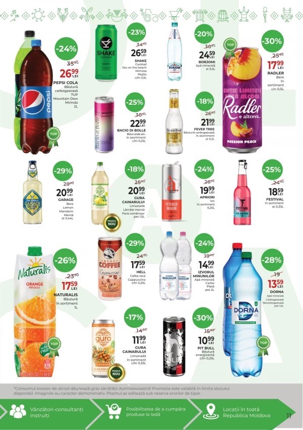 Скидки до 45% в Alco Market по акции «Vinul care ne unește» 24 сентября — 7 октября 2026