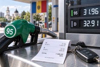 Бензин в Молдове 6 сентября стоит до 31,96 лея, дизель — 32,91 лея. Смотрите актуальные цены ANRE и стоимость полной заправки автомобиля.
