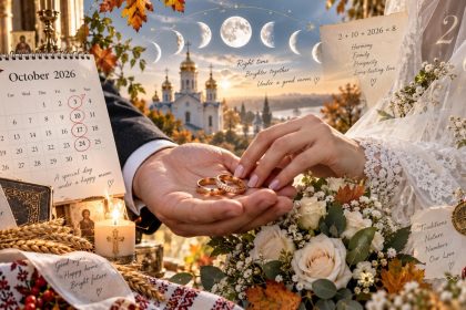Свадьба в октябре 2026 года: лучшие даты по Луне, церковному календарю, нумерологии и народным приметам. Когда лучше жениться в Молдове.
