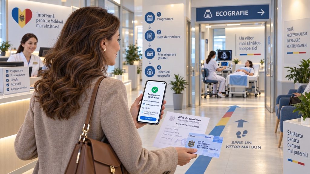УЗИ по CNAM в 2026 году: как записаться в Кишинёве