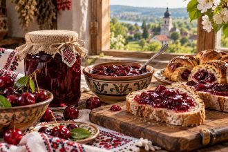 Варенье из вишни по-молдавски: рецепт с точными пропорциями, КБЖУ, подача, полезные советы и правилами хранения домашней заготовки.