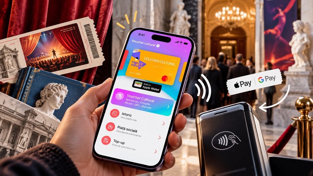 Как активировать Voucher Cultural 1000 леев и добавить карту в Apple Pay или Google Pay