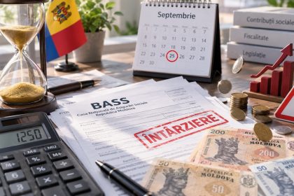 Взносы BASS до 25 сентября 2026 года: кто обязан платить в Молдове, размеры взносов, сроки, коды оплаты и пеня за каждый день просрочки.